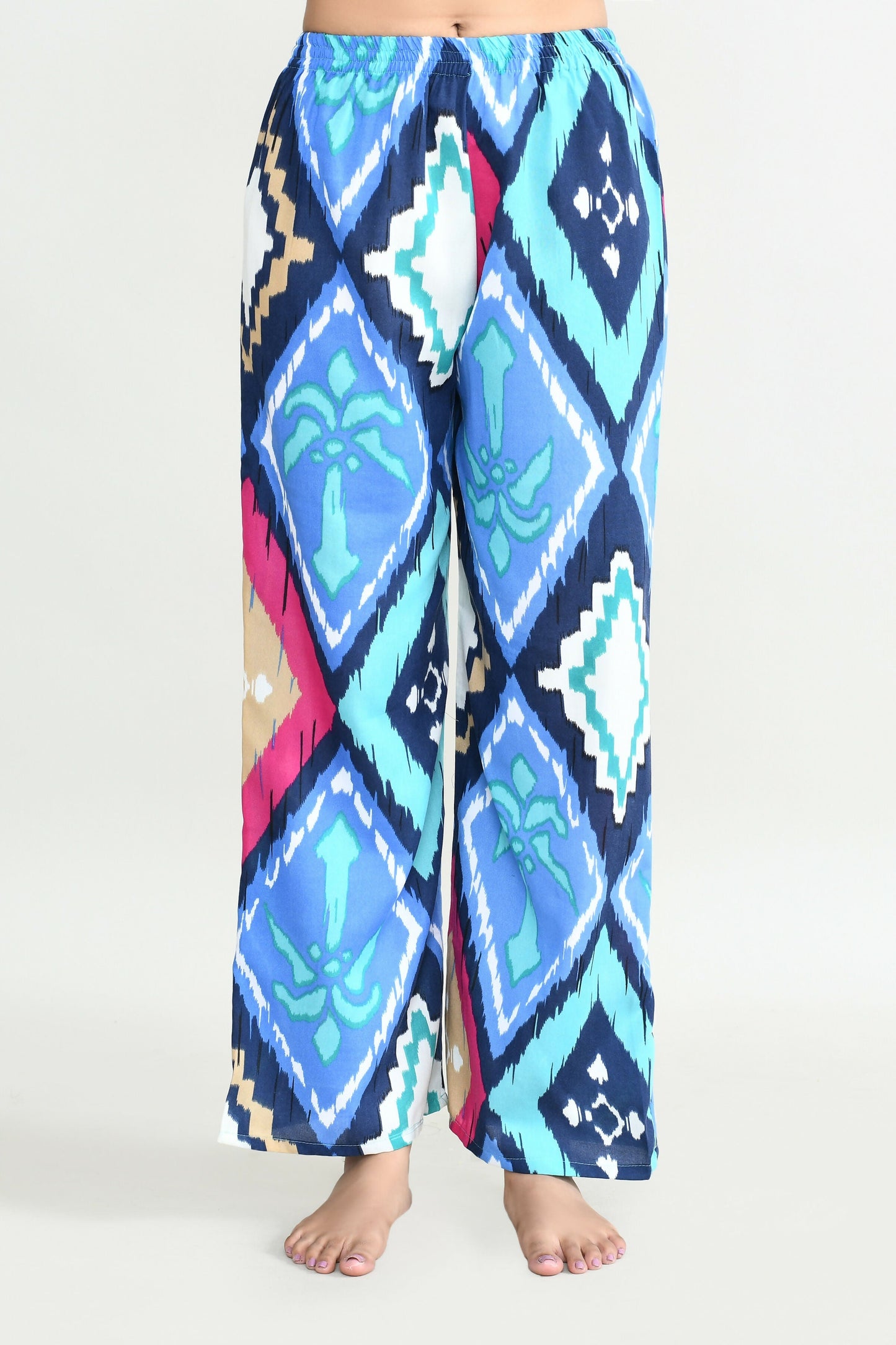 Joban Fashion Beautiful Blue Cotton Cod Set - Swadesiicart