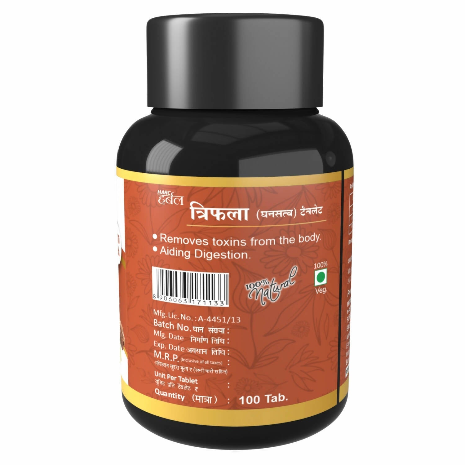 Herbal Canada Triphala Extract Tablets - Swadesiicart