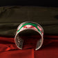 Mominos Fashion Johar Kamal Hand-painted brass kada/Bracelet