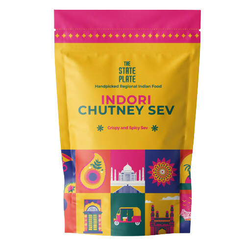 The State Plate Indori Chutney Sev - The State Plate