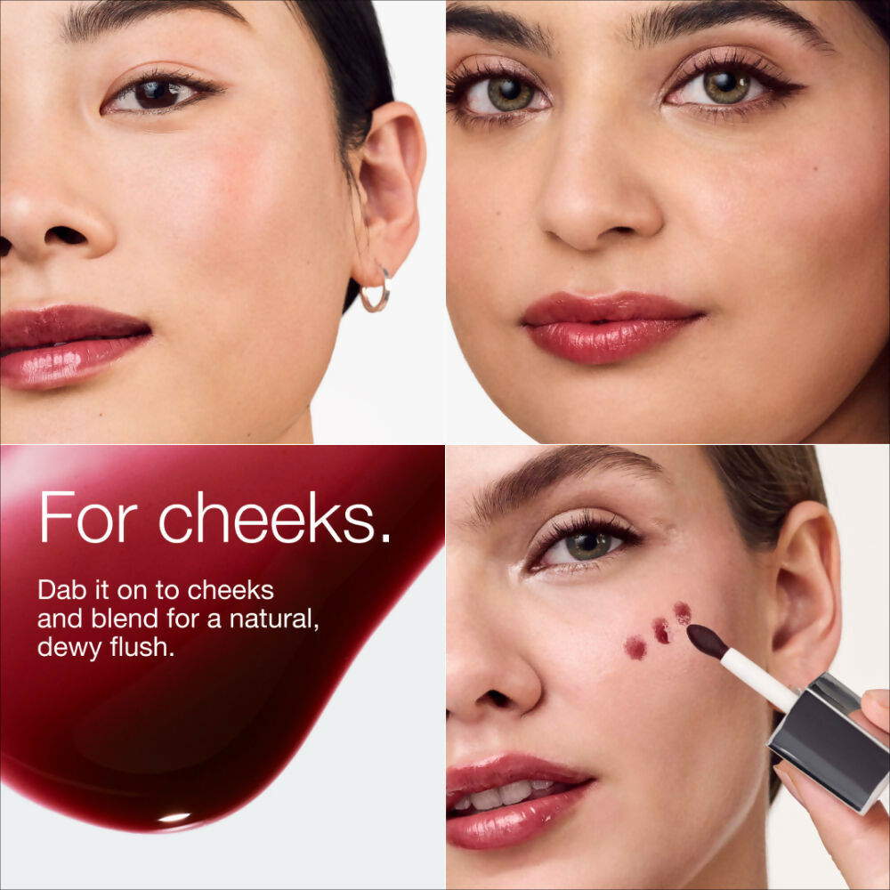 Clinique Pop Lip + Cheek Oil + Black Honey - Swadesiicart