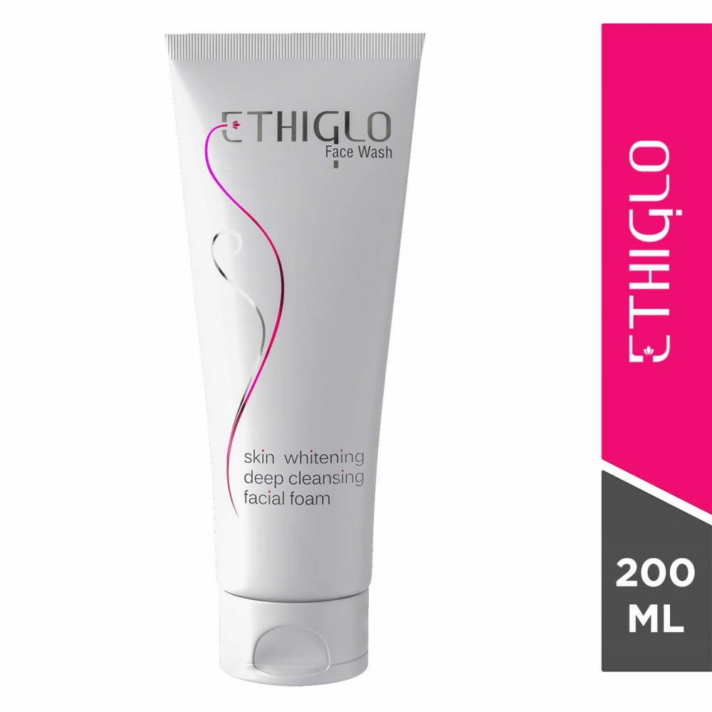 Ethiglo Skin whitening Deep Cleansing Facial Foam Face Wash | Swadesiicart
