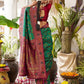 Shree Shyam Fashion Green Soft Silk Saree