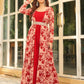 Janasya Maroon Georgette Solid Dress & Jacket | Swadesiicart