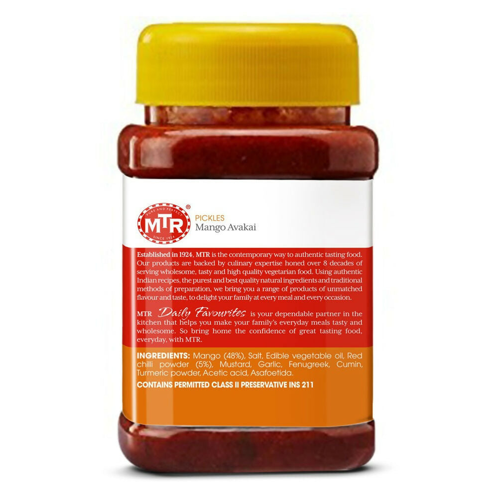 MTR Mango Avakai Pickle - Swadesiicart