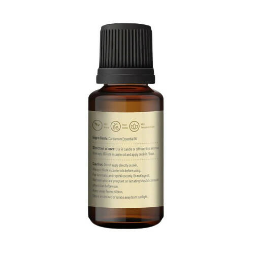 Korus Essential Cardamom Essential Oil - Therapeutic Grade - Swadesiicart