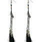 Mominos Fashion Johar Kamal Oxidised Silver-Plated Brass Finish Tassel Work Handicraft Choker For Women (Black) | Swadesiicart