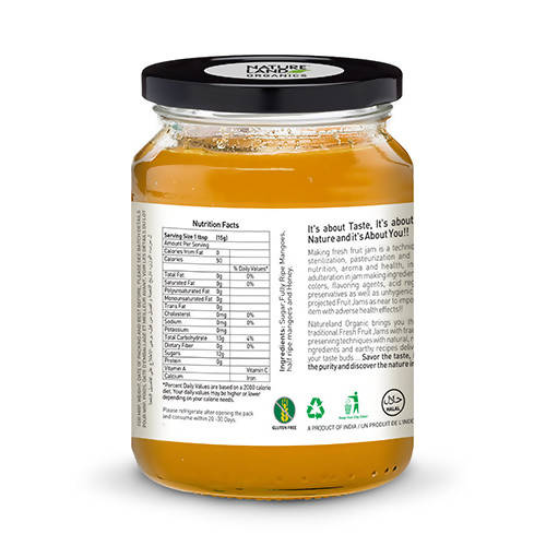 Nature Land Organics Mango Jam - Swadesiicart
