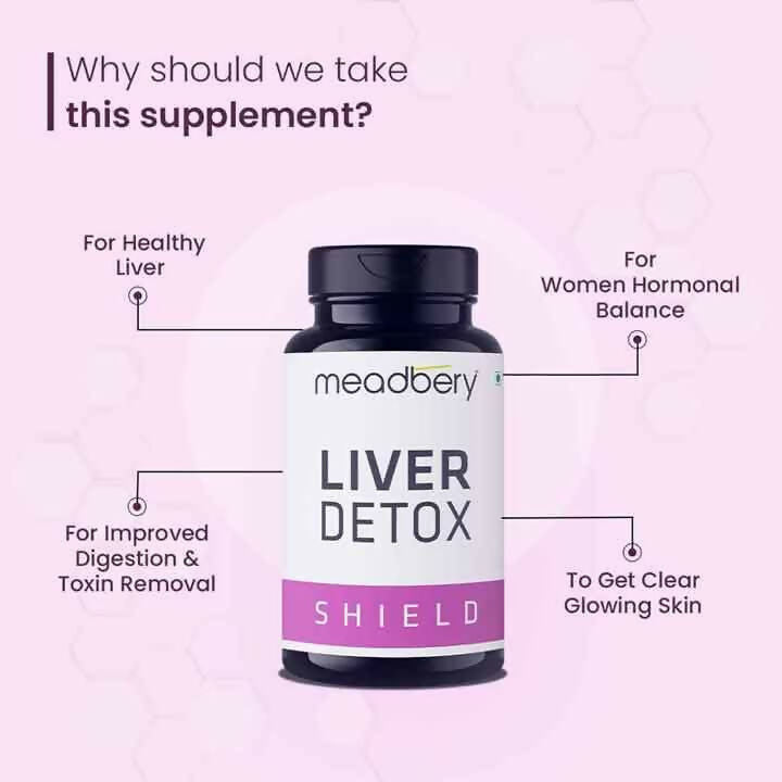 Meadbery Liver Detox Tablets - Swadesiicart
