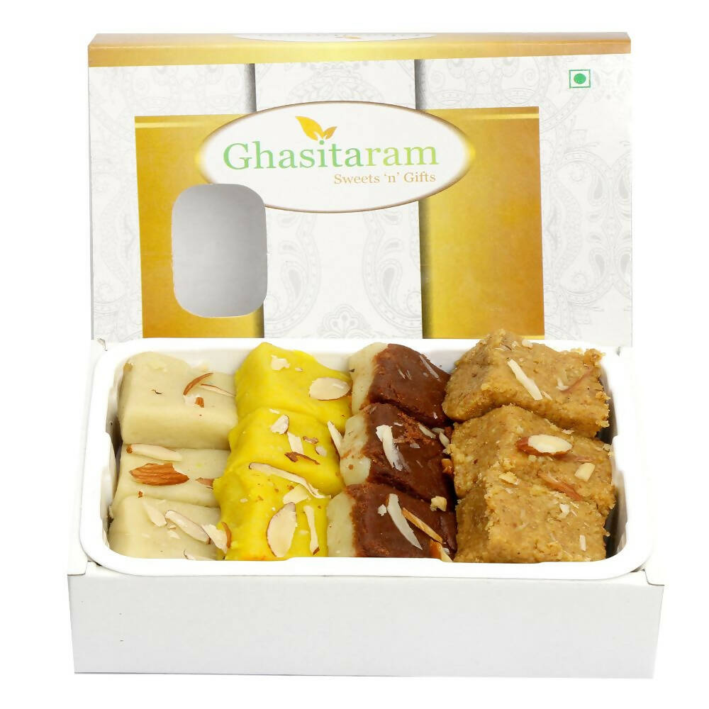 Ghasitaram Assorted Mawa Barfis | Swadesiicart