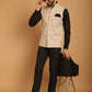 Even Apparels Nehru Jacket With Welt Pockets - Beige | Swadesiicart