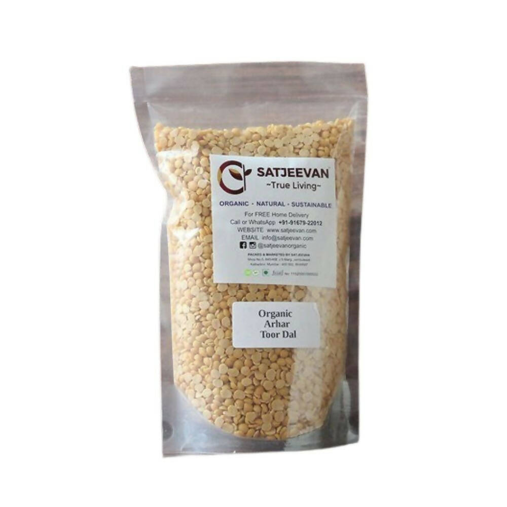 Satjeevan Organic Arhar Toor Dal - Swadesiicart