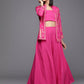 Ahalyaa Women's Traditional Wear Co-ods - Pink - Swadesiicart