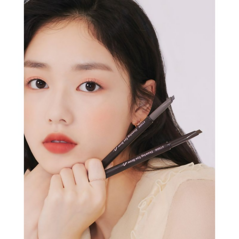 Etude House Drawing Eyebrow - 02 Gray Brown - Swadesiicart