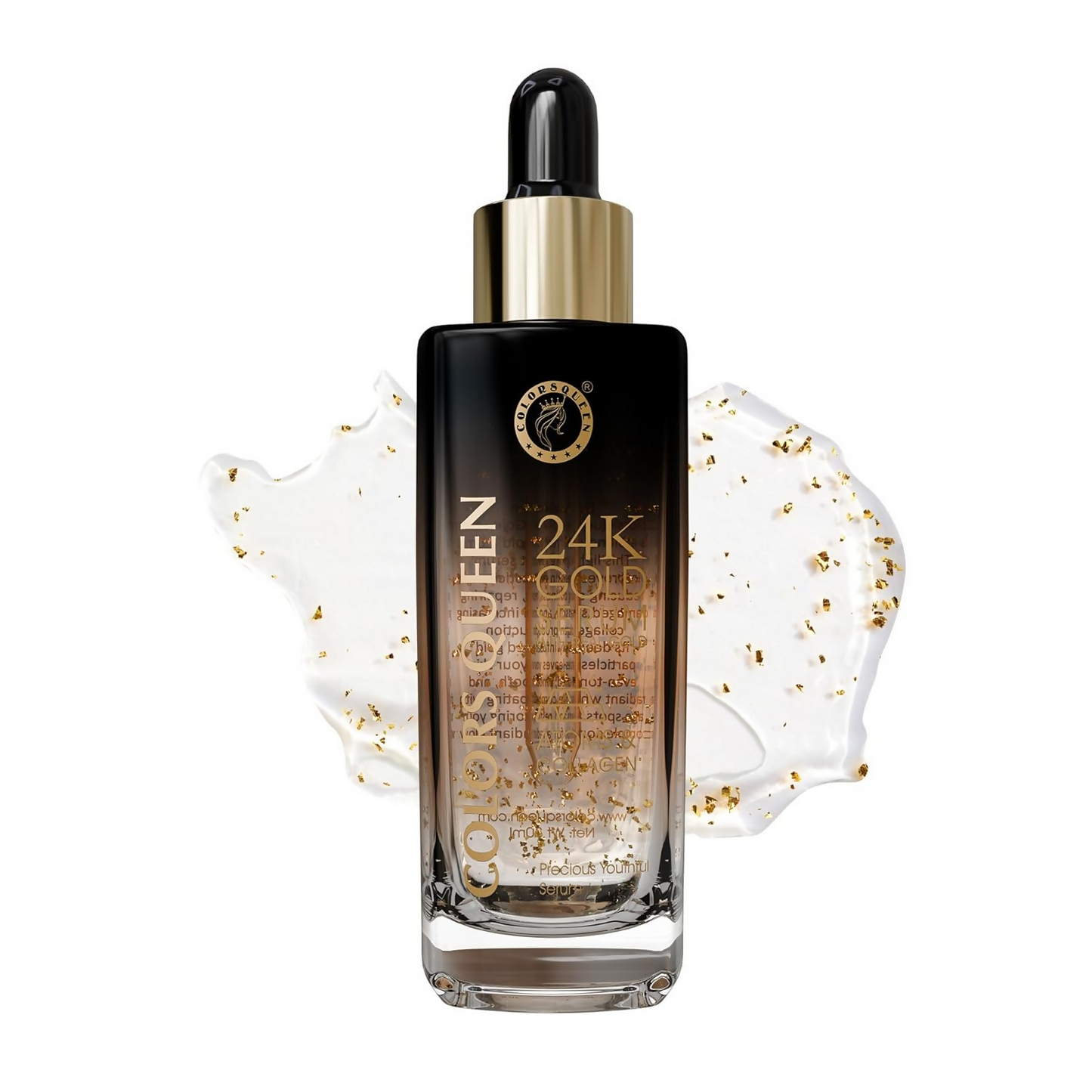 Colors Queen 24K Gold Serum With Niacinamide For Glowing Skin | Swadesiicart