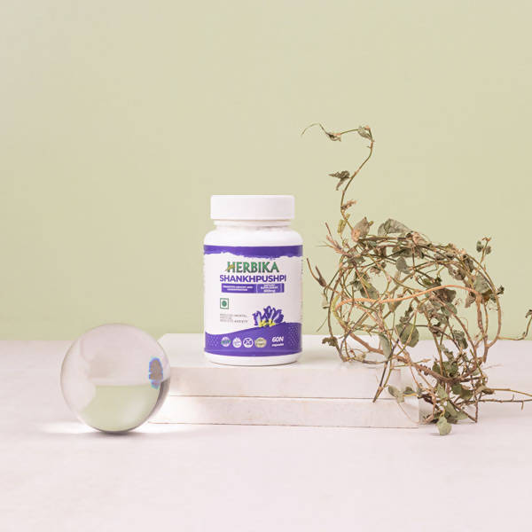 Herbika Shankhpushpi Capsules - Swadesiicart