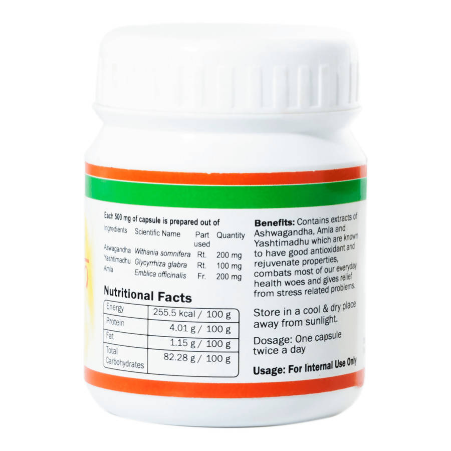 Sitaram Ayurveda Pranah Capsules | Swadesiicart