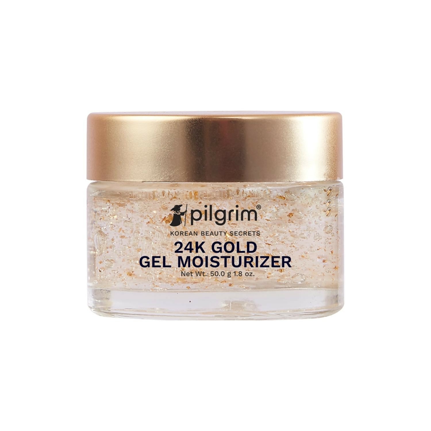 Pilgrim 24k Gold Gel Moisturizer, Reduces Dark Spots, Gives Luxurious Glow, Non-greasy - Limited Time Offer - Pilgrim