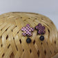 Terracotta Star Studs With Drops