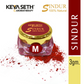 Keya Seth Aromatherapy 100% Natural Maroon Sindoor Powder - Swadesiicart