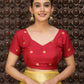 Shree Shyam Fashion Yellow Cotton Saree