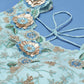 House of Panchhi Turquoise Blue Net Sequinse Work Lehenga & Blouse, Dupatta | Swadesiicart