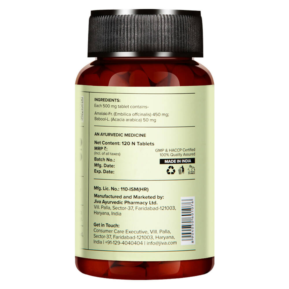 Jiva Ayurveda Amla Tablets - Swadesiicart