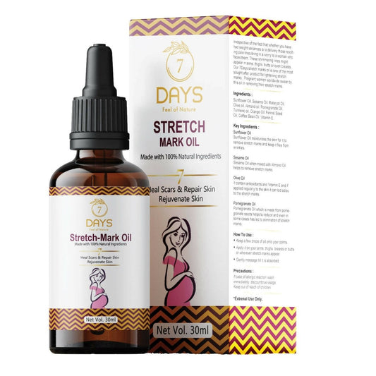 7 Days Stretch Mark Oil - Swadesiicart