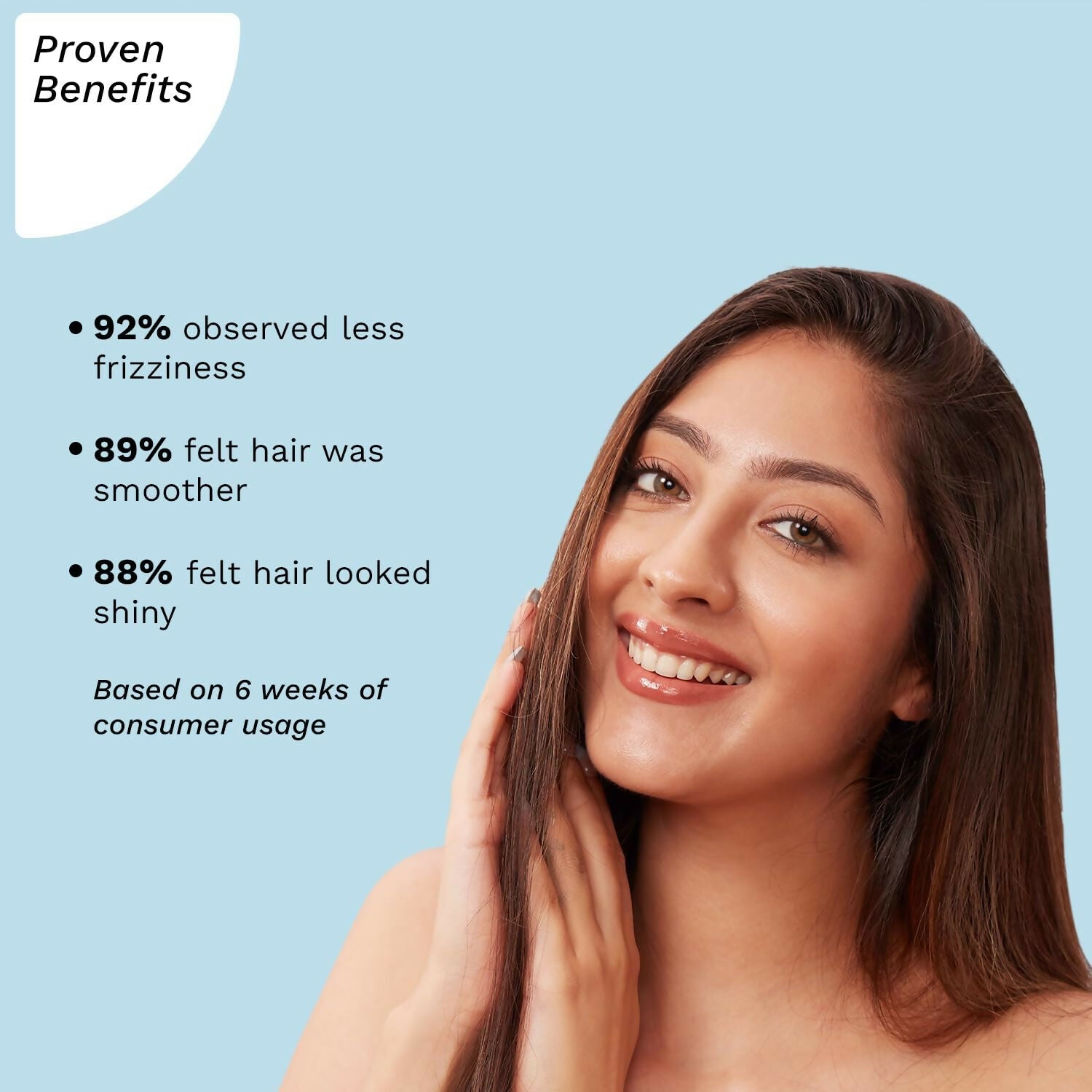 Pilgrim Argan Oil Hair Serum For Dry Frizzy Hair, Hair Smoothing & Soft Hair - Swadesiicart