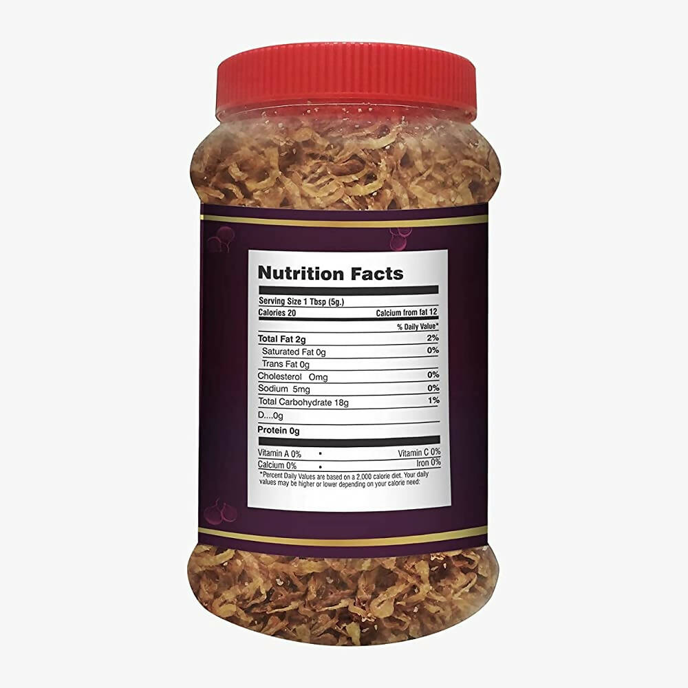 Kings Smart Birista Crispy Fried Onions with Sunflower Oil - Swadesiicart