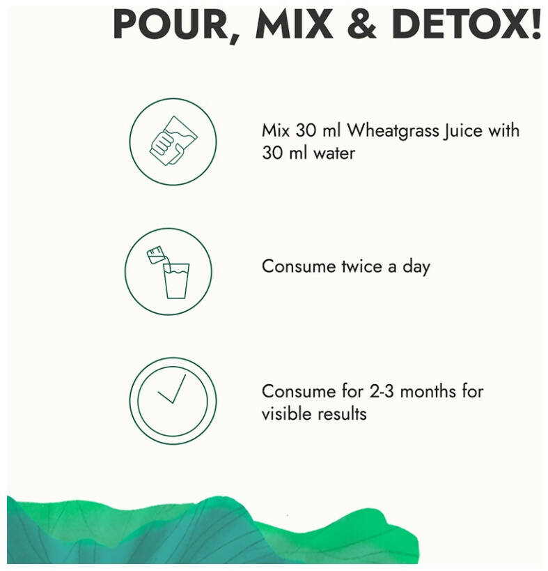 Kapiva Ayurveda Wheat Grass Juice - Swadesiicart