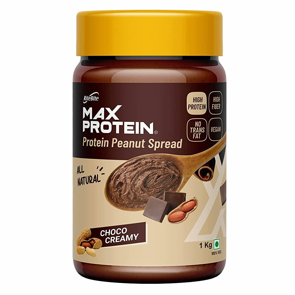 RiteBite Max Protein Choco Creamy Peanut Butter Spread - Swadesiicart