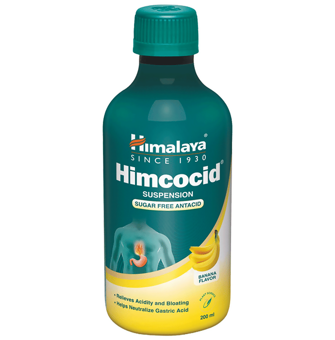 Himalaya Herbals Himcocid Sugar Free Suspension | Swadesiicart