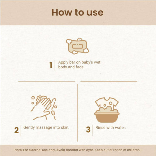 Mother Sparsh Plant Powered Natural Baby Soap