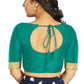 Aastha Fashion Women's Sea Green Art Silk Designer Traditional Readymade Blouse