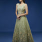 House of Panchhi Pista Net Sequinse Work Lehenga & Blouse, Dupatta | Swadesiicart
