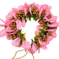 Baby Pink Artificial Orchids Flower Gajra