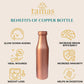 Tamas BMC Copper Water Bottle - Swadesiicart