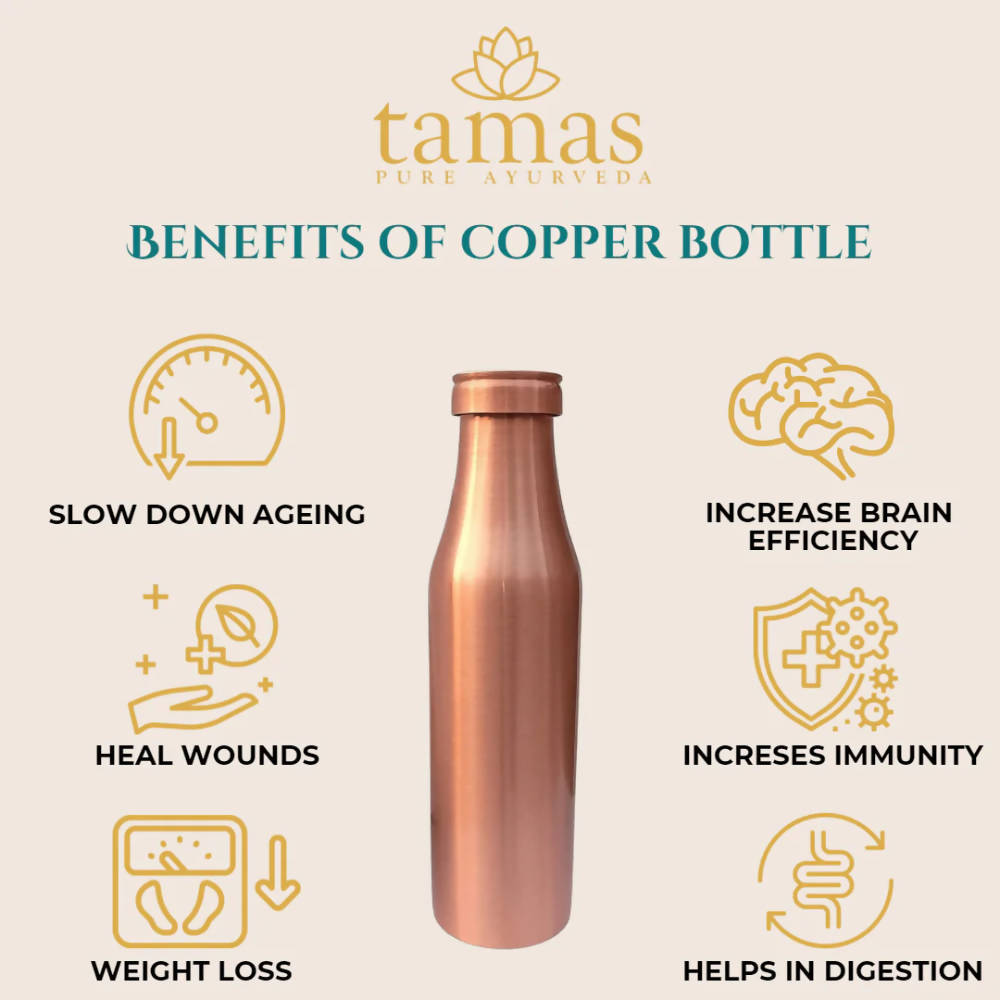 Tamas BMC Copper Water Bottle - Swadesiicart