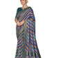 Blue Rangkat Tussar Silk Woven Design Saree with Unstitched Blouse - Mohmanthan Eshani | Swadesiicart