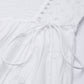 ADA Women White Cotton Sustainable Hand Embroidered Chikankari A-line Handloom Kurta & Dhoti Pants | Swadesiicart