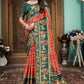 Kalini Bandhani Printed Silk Cotton Banarasi Saree | Swadesiicart