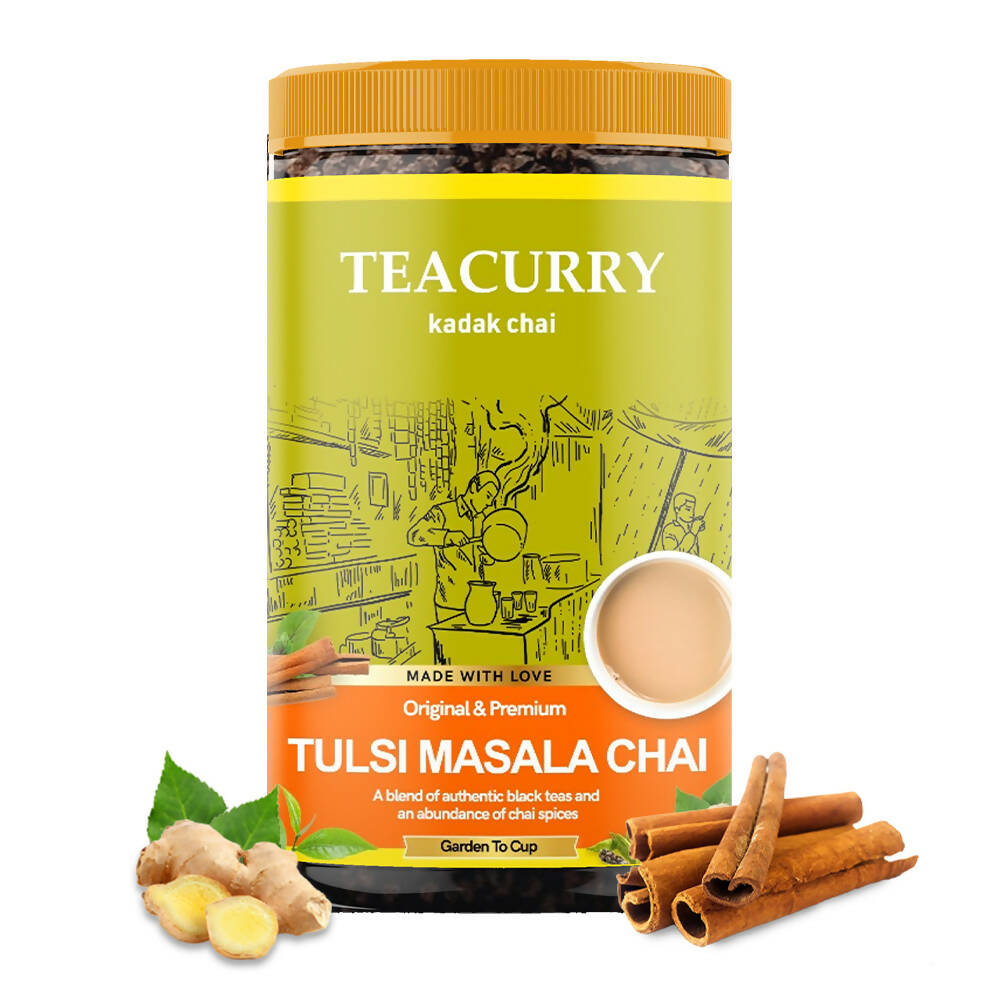 Teacurry Tulsi Masala Chai Powder - Teacurry
