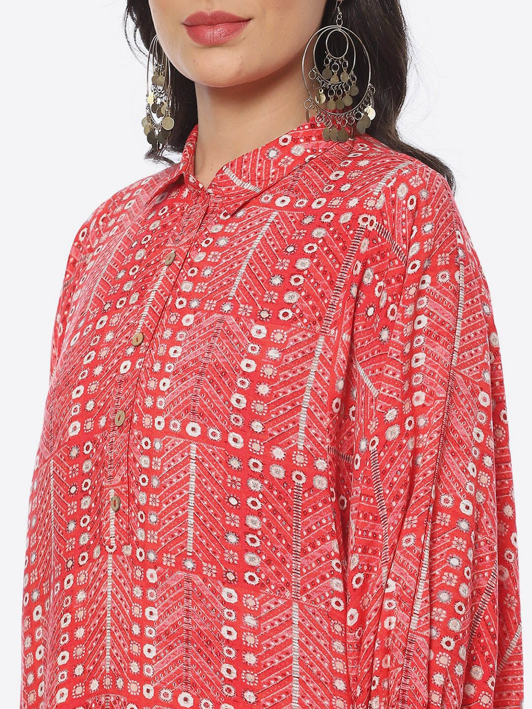 Biba Women Ethnic Motifs Printed Kurta - Swadesiicart