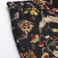 InWeave Women's Black Kalamkari Coord Set With Belt - Swadesiicart