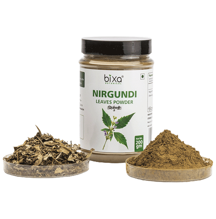 Bixa Botanical Nirgundi Powder | Swadesiicart