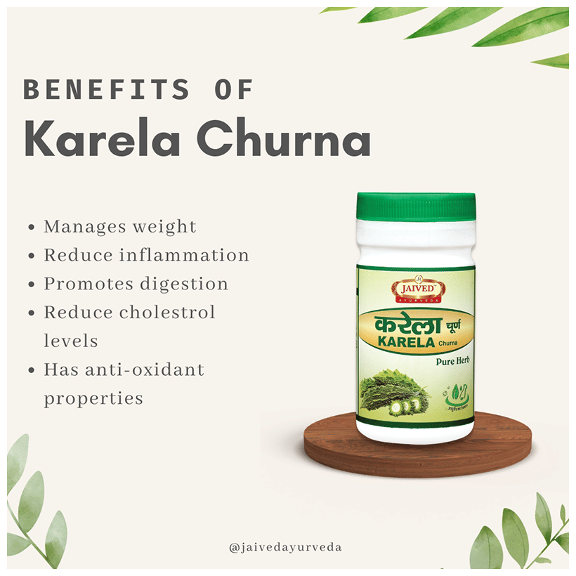 Jaived Ayurveda Karela Churna | Swadesiicart
