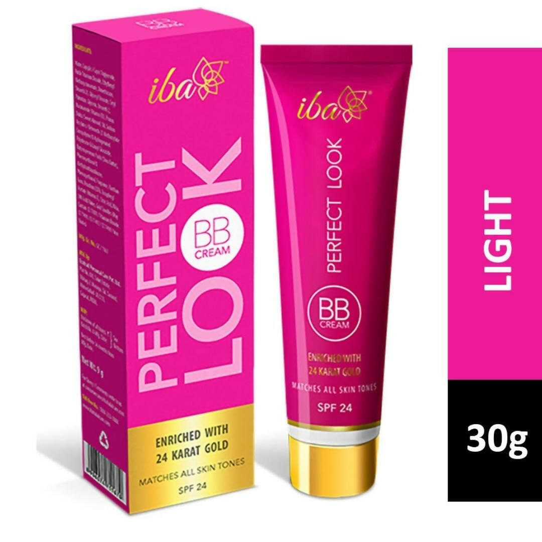 Iba Perfect Look BB Cream With 24 Karat Gold (light Shade) - Swadesiicart