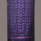 Dark Blue and Pink Shibori Silk Handloom Stole with Zig-Zag Design - Global Threads | Swadesiicart