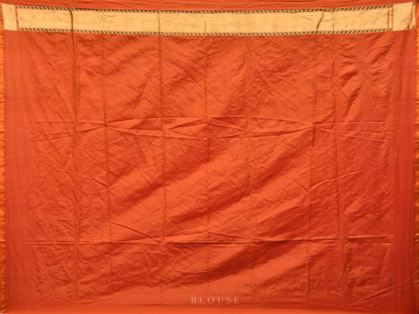 Dark Green Bandhani Paithani Silk Handloom Saree with One Side Border Design - Global Threads | Swadesiicart